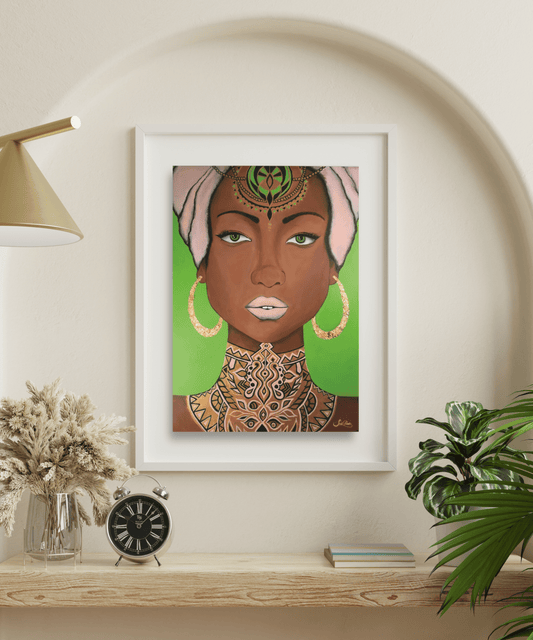 Golden Soul – Digital Art Print