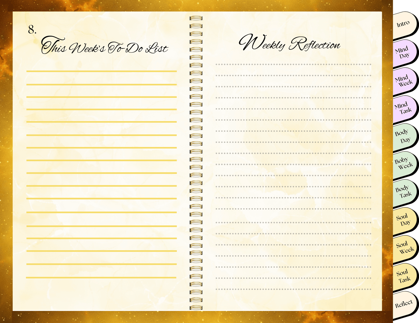 ✨ 75 Day Mind • Body • Soul Digital Journal