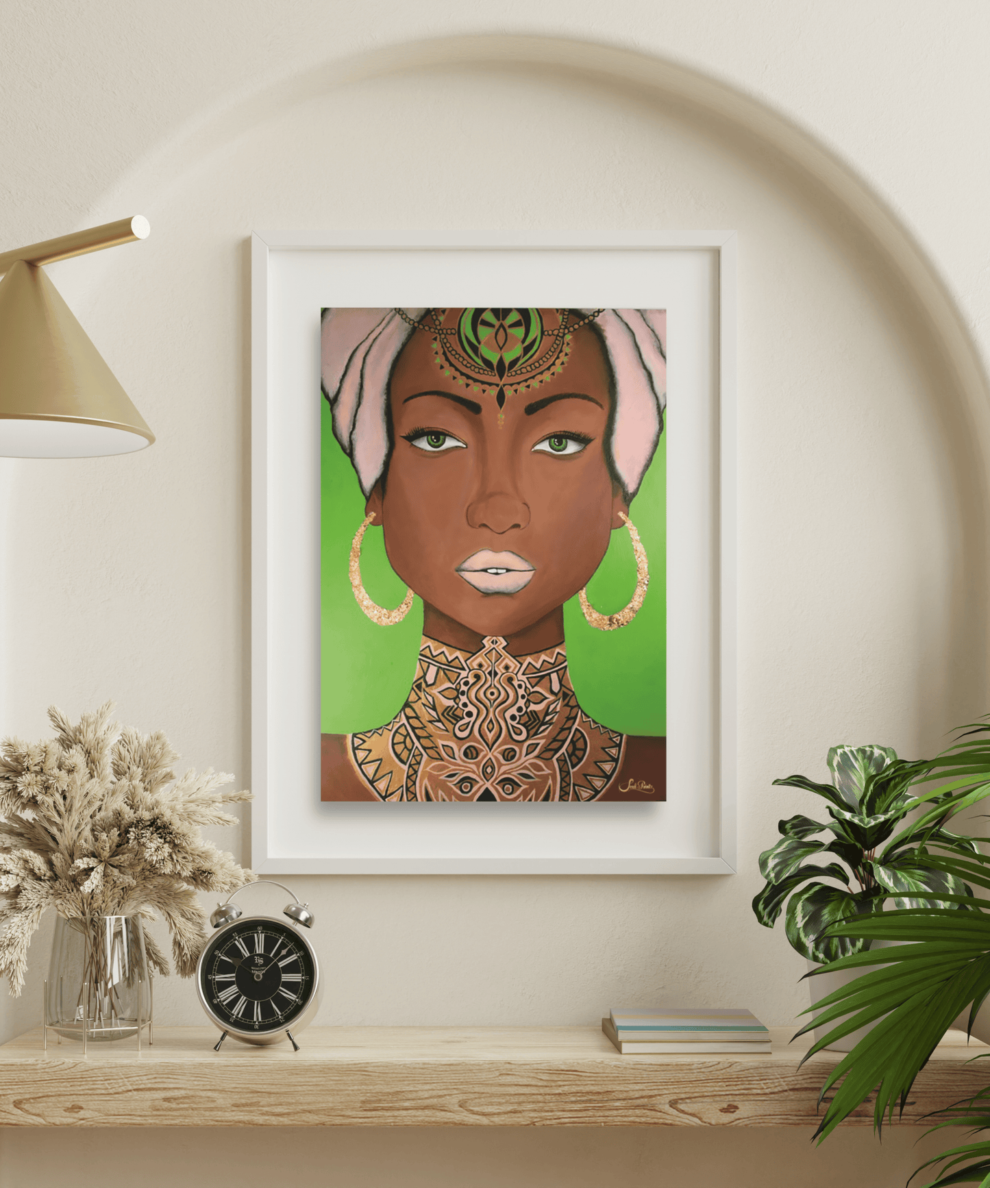 Golden Soul – Digital Art Print